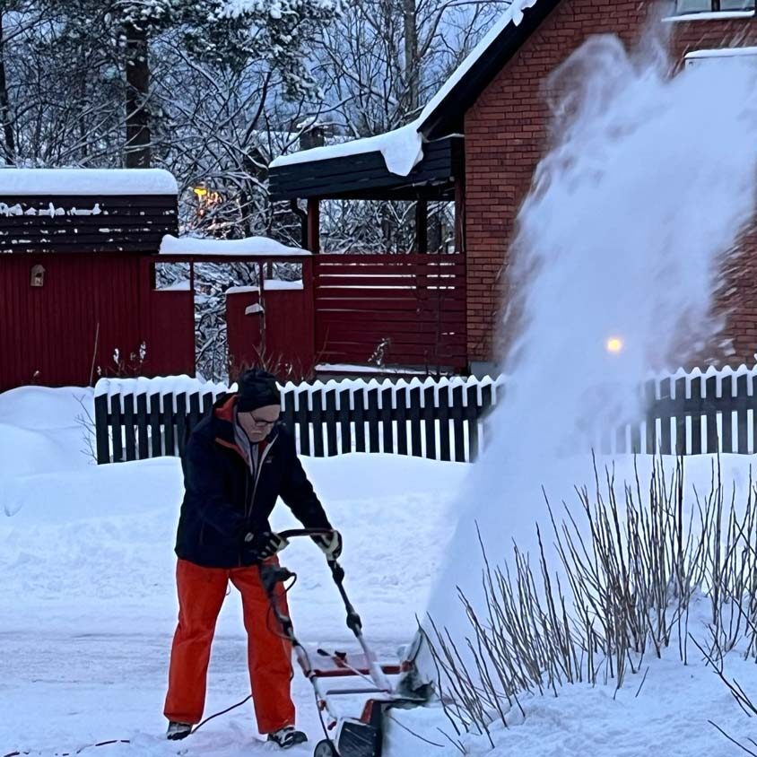 Snöjobb-kvadrat